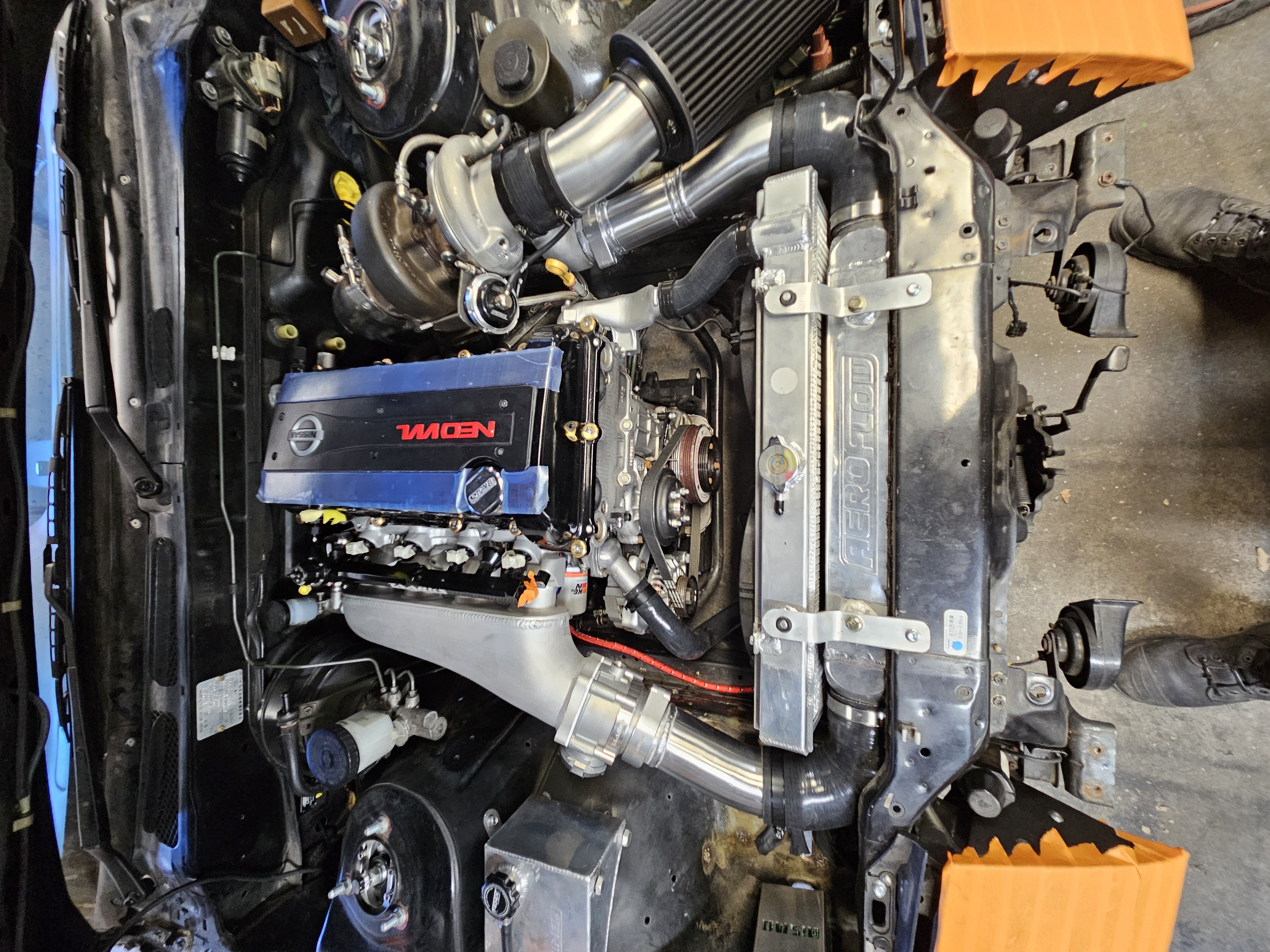 Mechanical assembly on the workbench